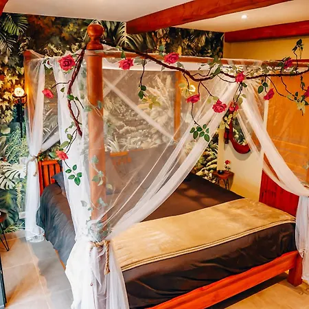 Affittacamere La Demeure De Poulpican Chambre Broceliande Jacuzzi Charme Et Romantique Mer Plage Restaurant A 300m Golfe Saint Tropez